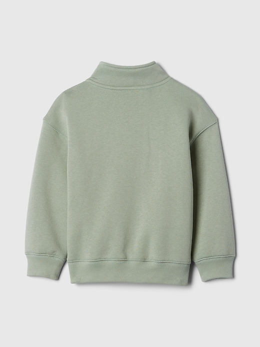 Image number 2 showing, babyGap Vintage Soft Quarter-Zip Pullover