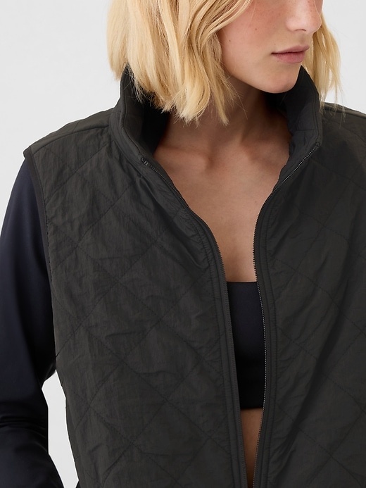 Image number 3 showing, GapFit Quilted Vest