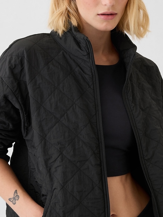 Image number 3 showing, GapFit Quilted Jacket