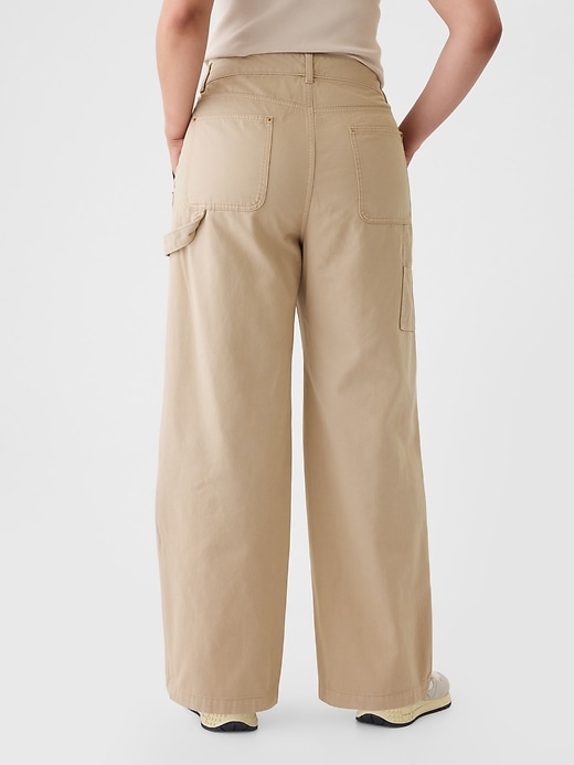 Image number 6 showing, High Rise Double-Knee Carpenter Pants