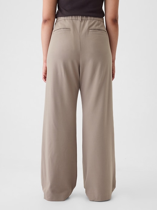 Image number 6 showing, 365 High Rise Brushed Twill Pleated Trousers