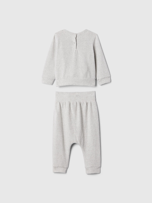 Image number 2 showing, Baby Softspun Two-Piece Sweat Set