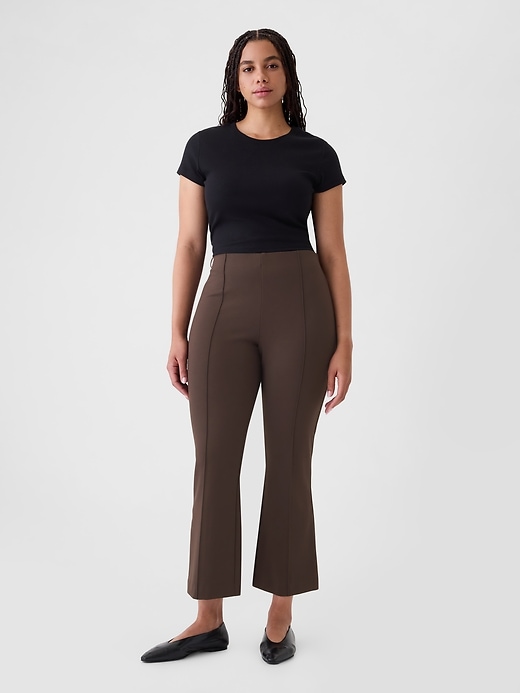 Image number 5 showing, High Rise Ponte Crop Kick Pants