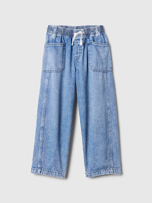 Image number 5 showing, Kids UltraSoft Pull-On Horseshoe Jeans