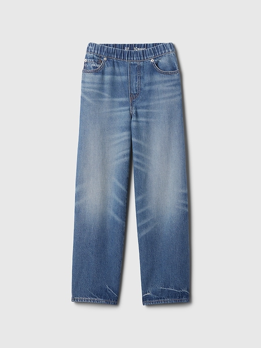 Image number 5 showing, Kids UltraSoft Pull-On Baggy Jeans