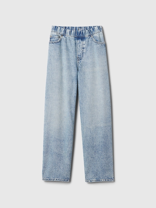 Image number 9 showing, Kids UltraSoft Pull-On Baggy Jeans