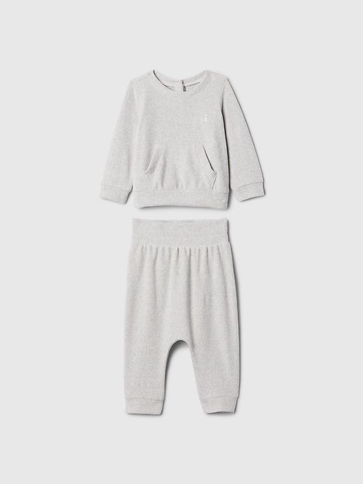 Image number 3 showing, Baby Softspun Two-Piece Sweat Set