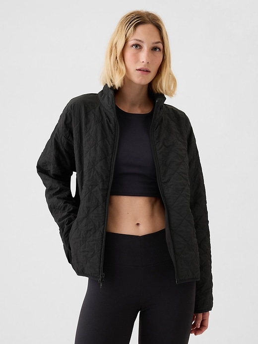 Image number 1 showing, GapFit Quilted Jacket