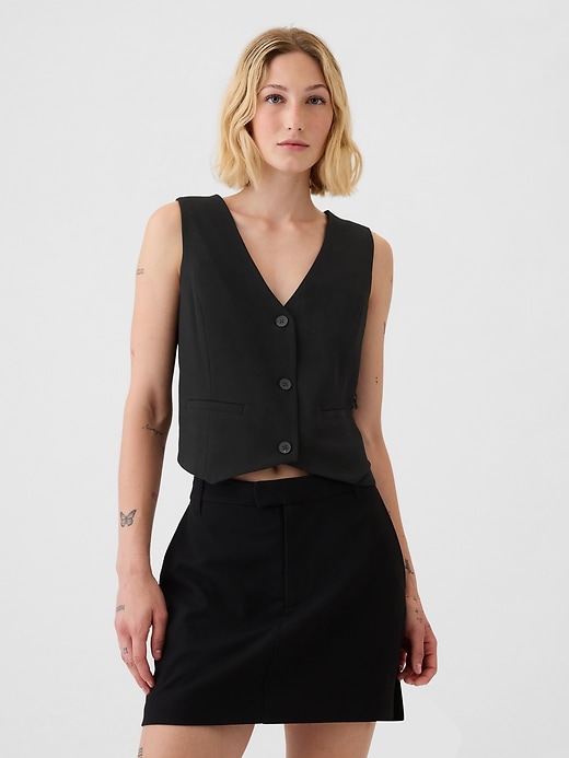 Image number 1 showing, Cropped Vest