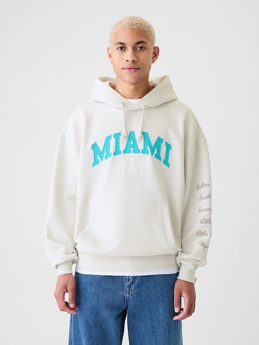 Image number 1 showing, Gap Miami City Logo Hoodie