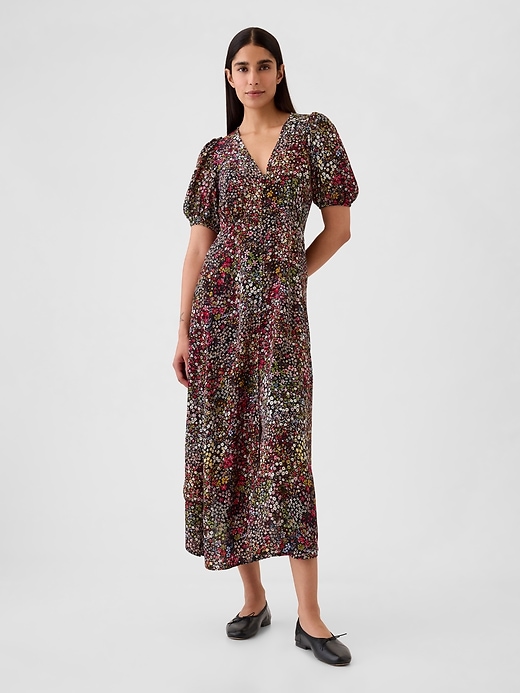 Image number 1 showing, Floral Maxi Dress