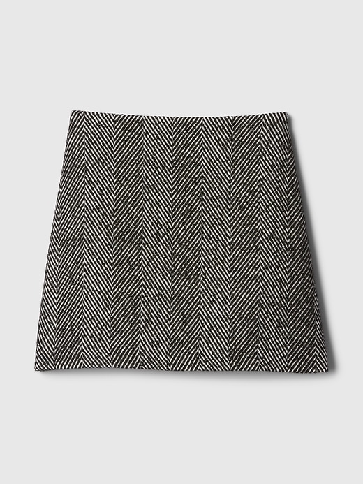 Image number 5 showing, Herringbone Mini Skirt