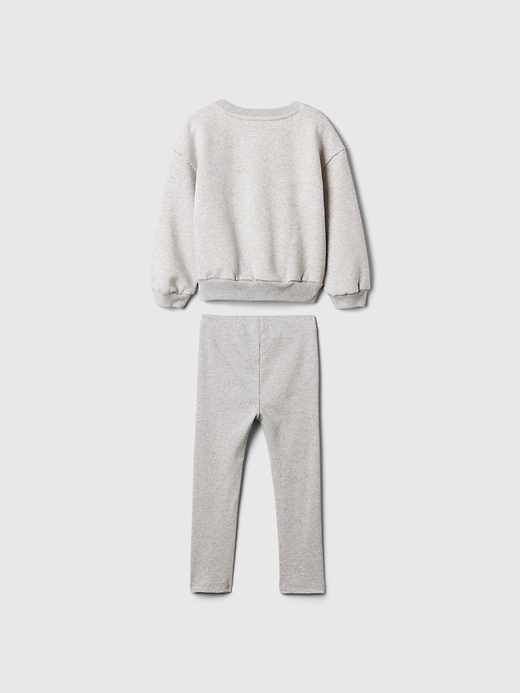 Image number 2 showing, babyGap Vintage Soft Logo Sweatshirt Set