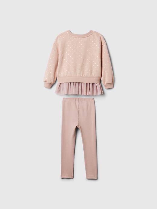 Image number 2 showing, babyGap Vintage Soft Tulle Sweatshirt Set