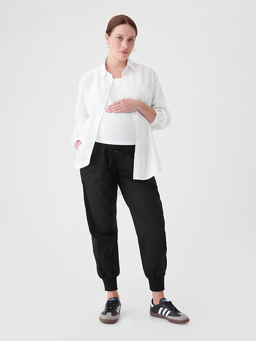 Image number 1 showing, Maternity Full Panel Joggers