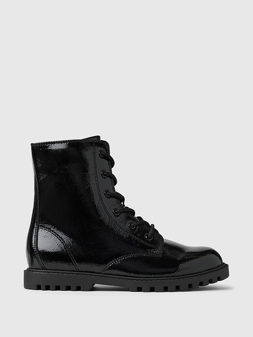 Image number 1 showing, Kids Vegan Leather Boots