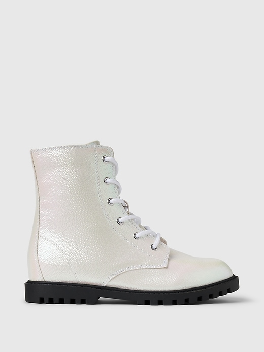 Image number 1 showing, Kids Vegan Leather Boots