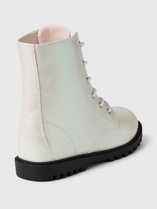 Image number 4 showing, Kids Vegan Leather Boots