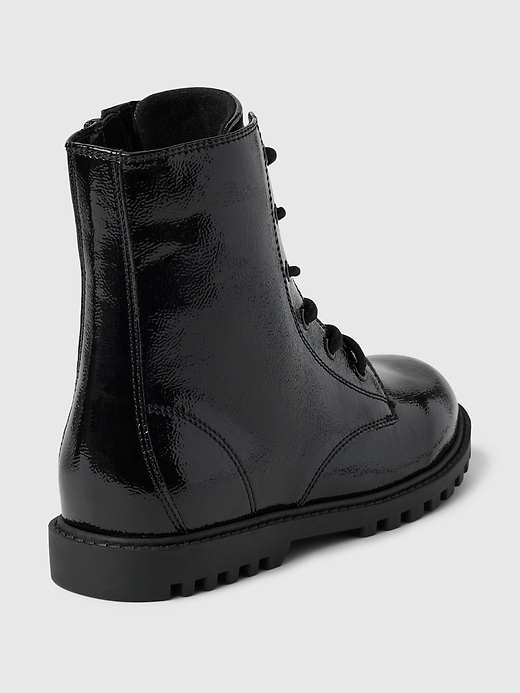 Image number 4 showing, Kids Vegan Leather Boots