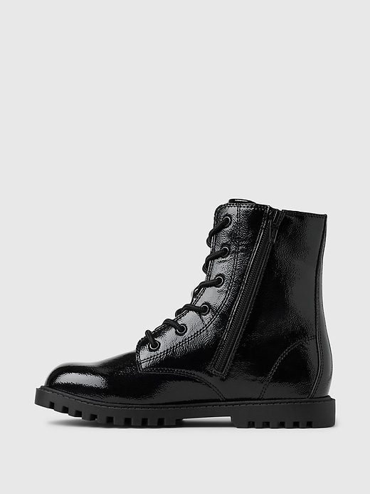 Image number 5 showing, Kids Vegan Leather Boots