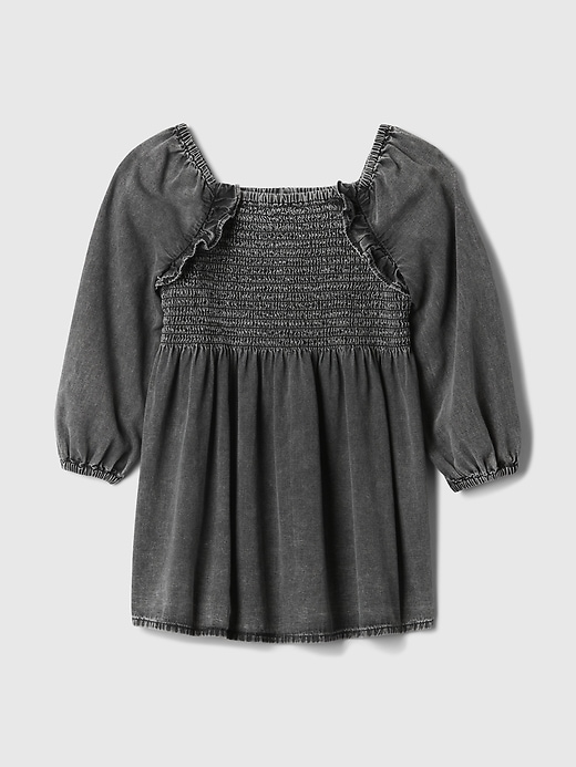 Image number 1 showing, babyGap Smocked Denim Dress