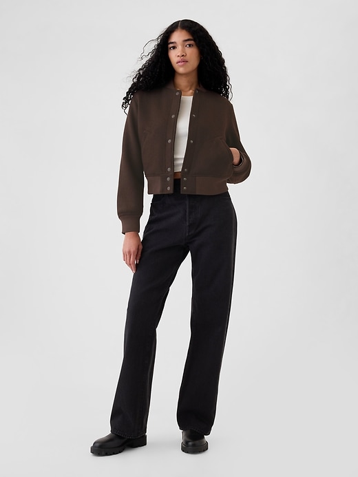 Image number 3 showing, Wool Bomber Jacket