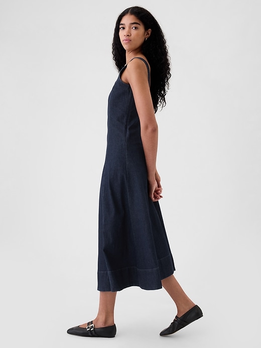 Image number 3 showing, Denim Maxi Dress