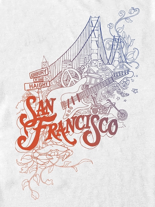 Image number 2 showing, San Francisco Graphic Tee