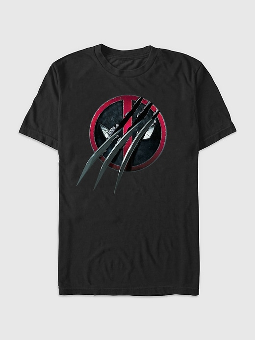 Image number 1 showing, Marvel Deadpool 3 Graphic Tee