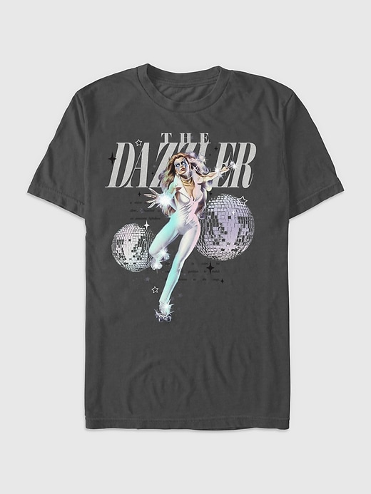 Image number 1 showing, Marvel Dazzler Roller Skate Graphic Tee