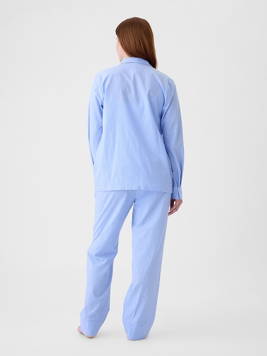 Image number 2 showing, Maternity Poplin PJ Set