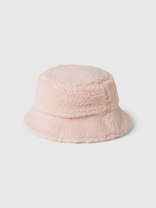 View large product image 1 of 1. Kids Sherpa Bucket Hat