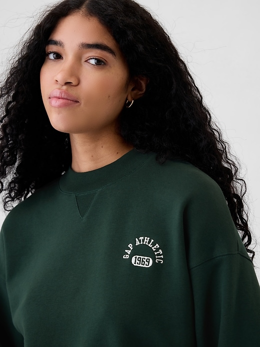 Image number 4 showing, Gap Logo Mockneck Sweatshirt