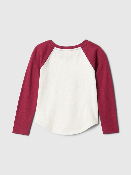 Image number 2 showing, Baby & Toddler Raglan Graphic T-Shirt