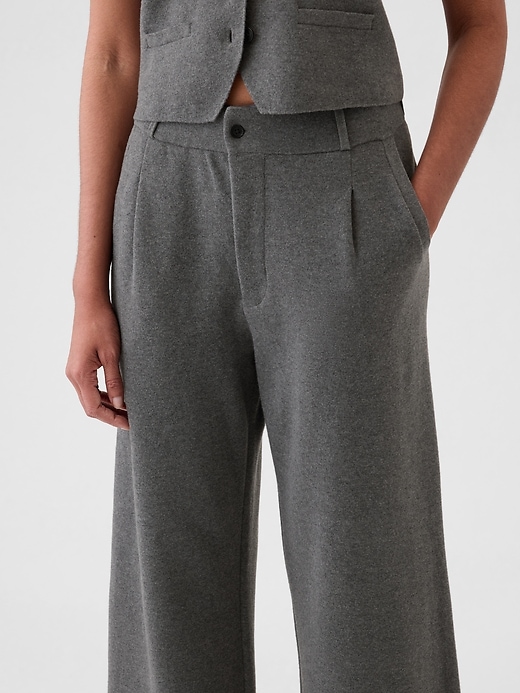 Image number 6 showing, CashSoft Pleated Trousers