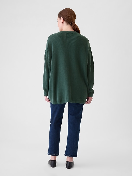 Image number 2 showing, Maternity V-Neck Sweater