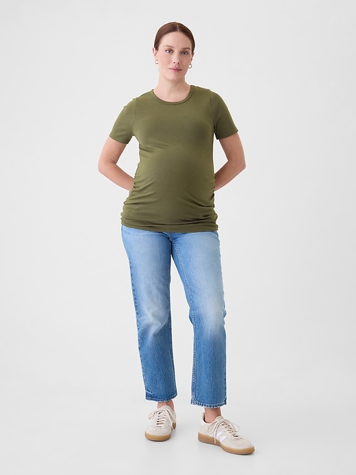 Image number 6 showing, Maternity Modern Crewneck T-Shirt
