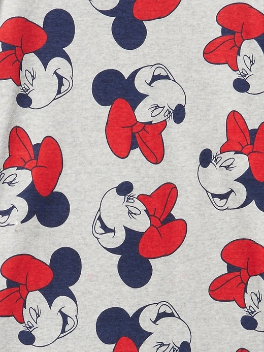 Image number 3 showing, Gap × Disney Organic Brushed Cotton Minnie Mouse PJ Set