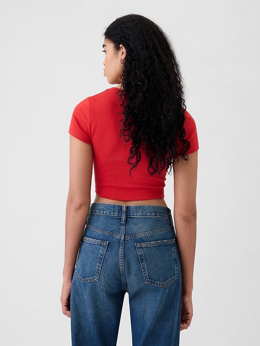 Image number 2 showing, Modern Cropped T-Shirt