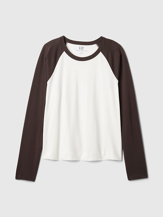 Image number 5 showing, Organic Cotton Vintage Raglan T-Shirt