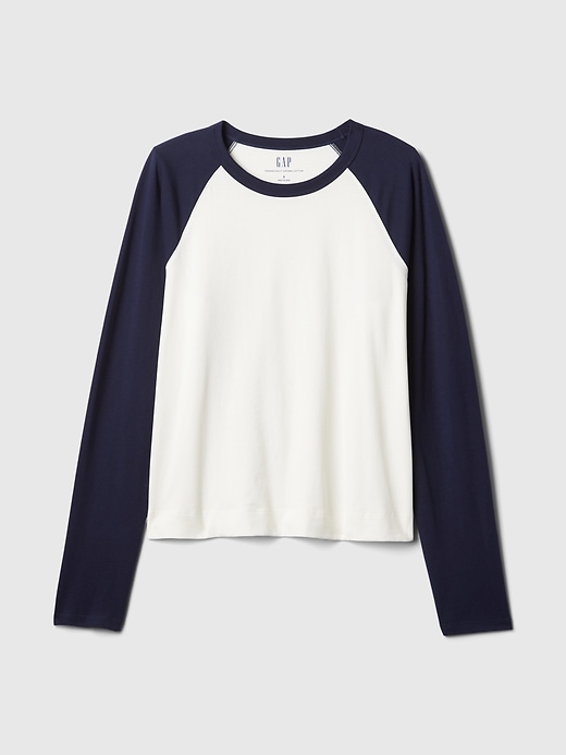 Image number 5 showing, Organic Cotton Vintage Raglan T-Shirt