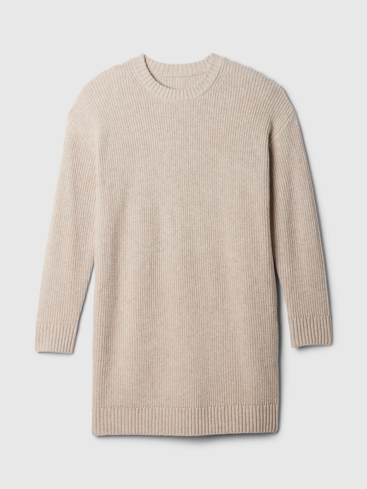 Image number 7 showing, CashSoft Shaker-Stitch Mini Sweater Dress