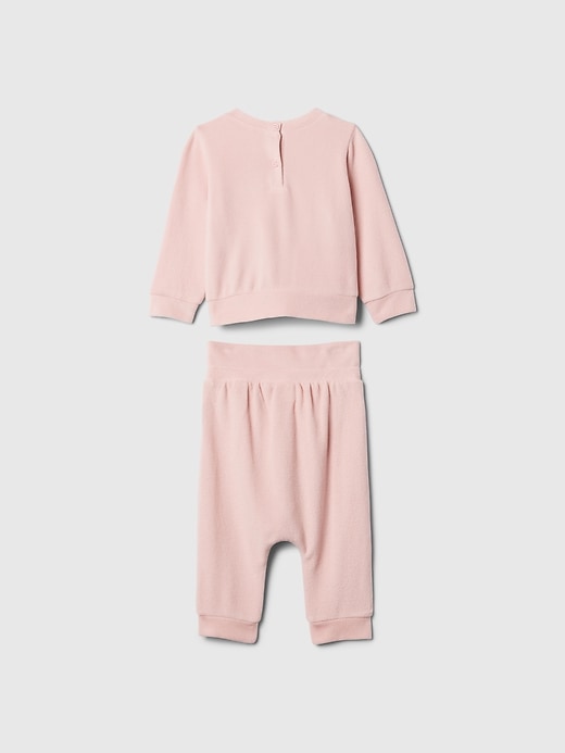 Image number 2 showing, Baby Softspun Two-Piece Sweat Set