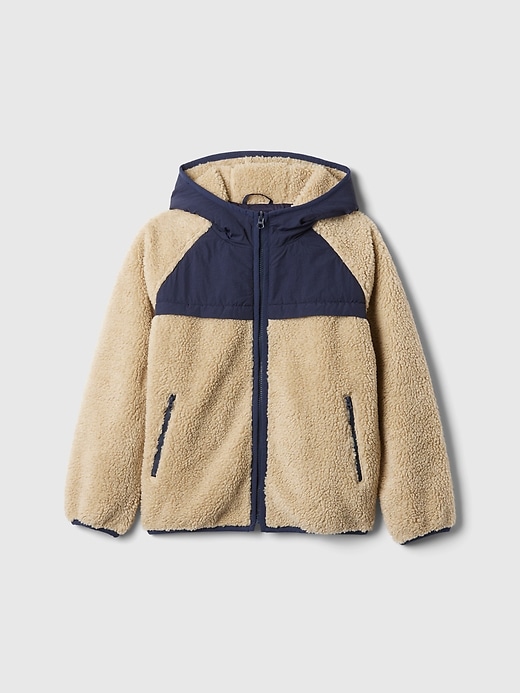 Image number 5 showing, Kids Sherpa Hooded Jacket