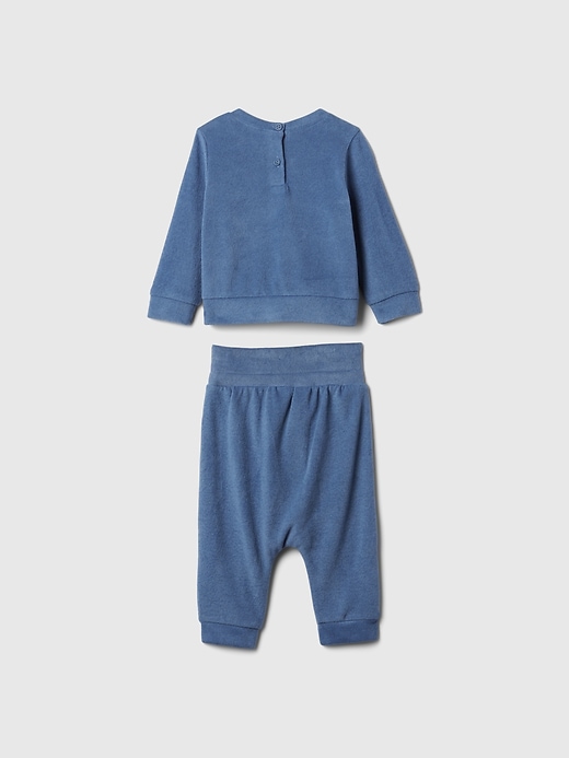 Image number 2 showing, Baby Softspun Two-Piece Sweat Set