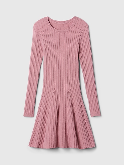 Image number 4 showing, Kids CashSoft Rib Sweater Dress