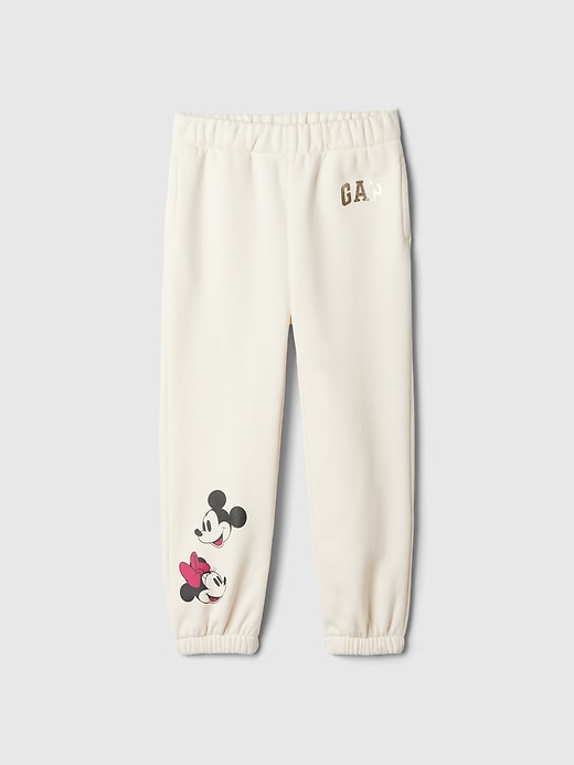 Image number 1 showing, Gap × Disney Baby Vintage Soft Logo Joggers