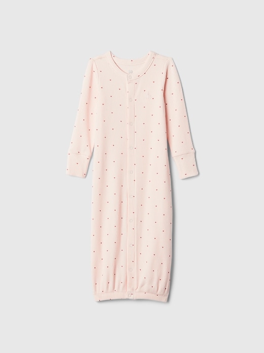 Image number 1 showing, Baby Rib Convertible Sleep Gown