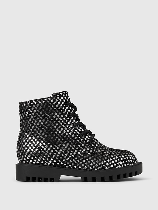 Image number 1 showing, babyGap Metallic Lace-Up Boots