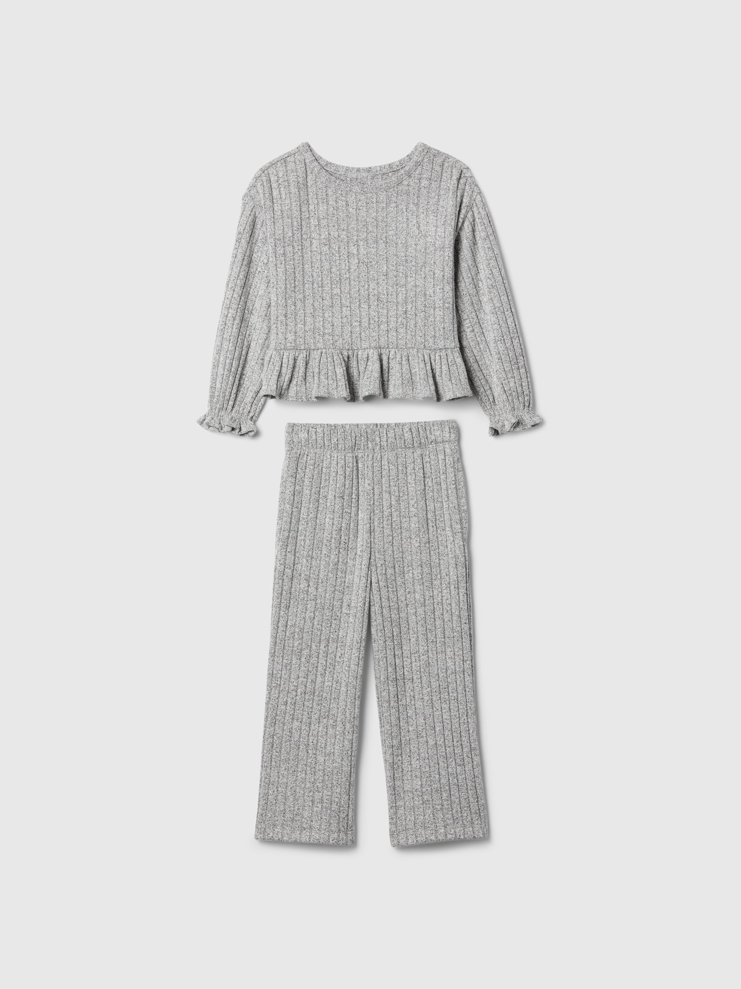 babyGap Softspun Ruffle Rib Outfit Set